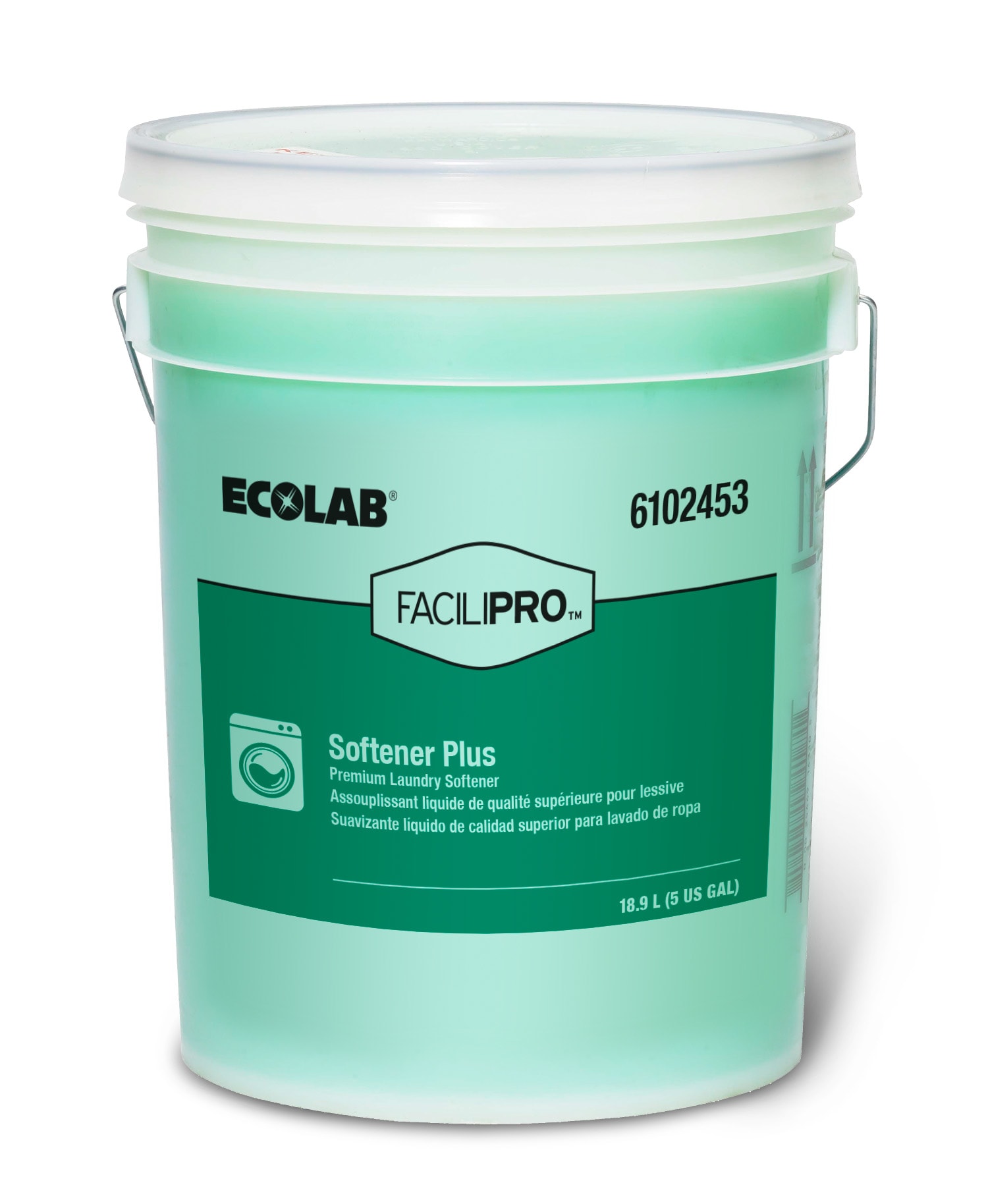アースマグマ マテラplus GuestSupply US | Ecolab® FaciliPro Softener Plus, 5 Gallon, #6102453